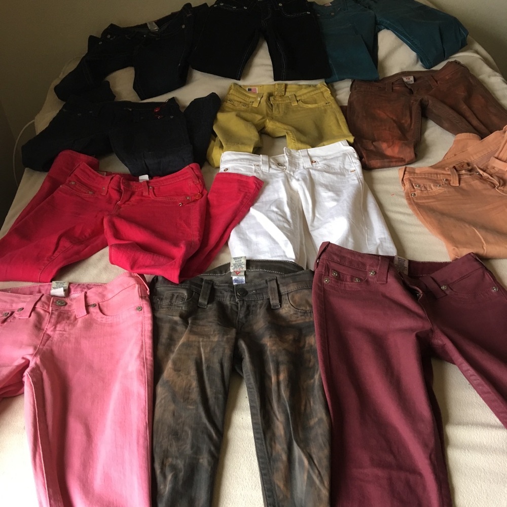 Women’s true religion jeans size 26 and 27